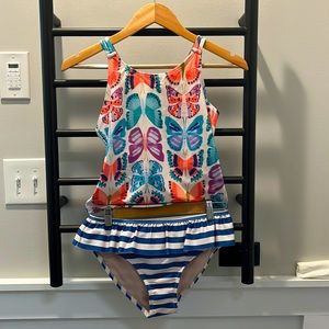 Girls 16 tea collection swimsuit never worn